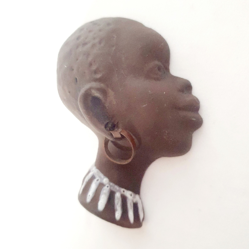 Keramiek meisjes hoofdje